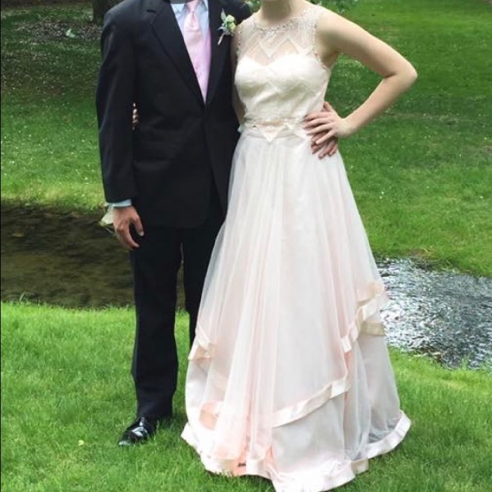 Prom dress light pink